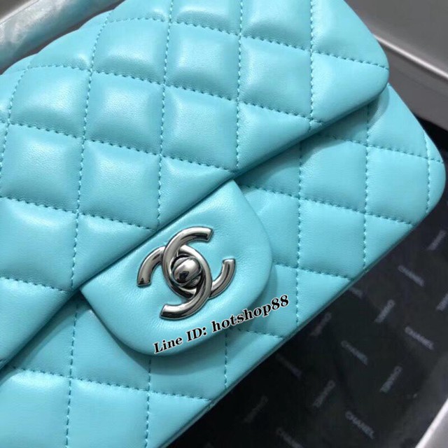 CHANEL女包 原單品質 CF1116羊皮 小號 進口平紋小羊皮 香奈兒菱格包 手提肩背斜挎包 djc1241